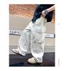 Boys Casual Loose Straight Wide Leg Thin Cargo Long Pants For Kids