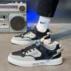 Canvas autumn breathable black cloth shoes camouflage board shoes heightening soft sole casual sports trendy shoes