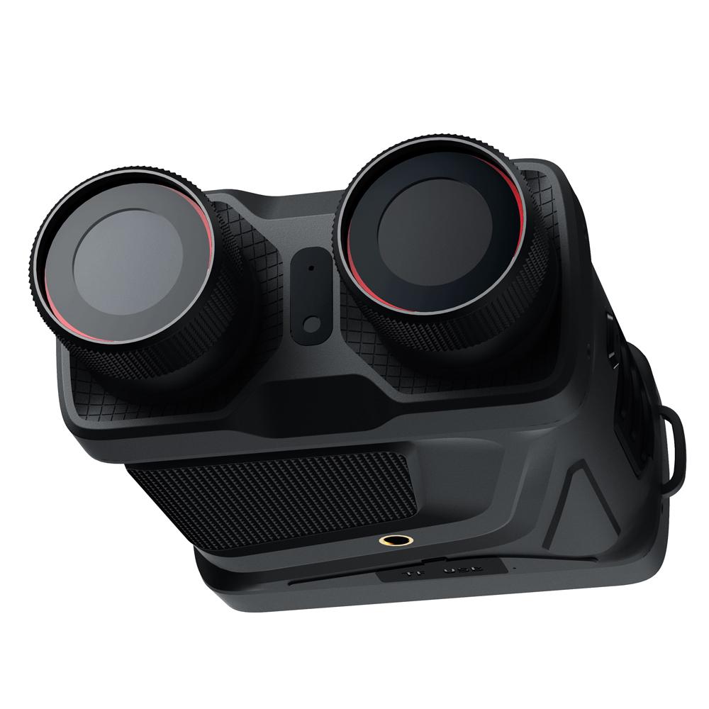 1080P Portable Binocular Goggles Device Day Night Use Photo Video Taking 5X Digital Zoom 300M Full Dark Viewing Distance for Outdoor Hunt Boating Jour
