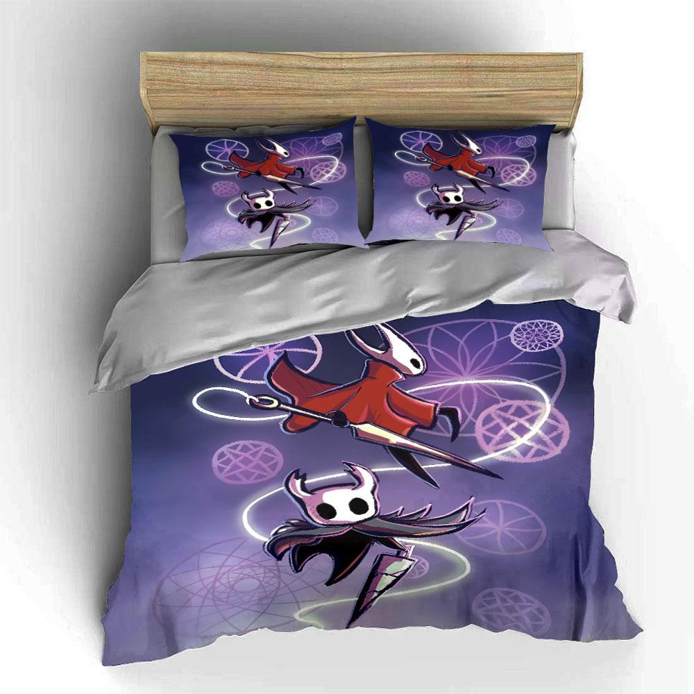 Bug Knight Cartoon Bedding Set Bedding Duvet Cover Set Duvet Cover Pillowcases (1 * Duvet Cover 2 * Pillowcases, without duvet insert)