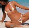 Dámské sexy třídílné bikiny spodní prádlo plavkový set