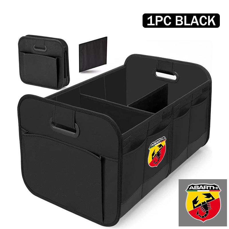 Foldable Trunk Storage Box Waterproof Oxford Cloth O Large-Capacity Organizer Bag For Abarth FIAT 500 Tipo FR Panda Argo Freemont