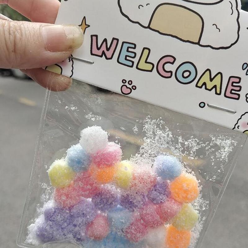 30Pcs Girl Kids Birthday Gift Healing Kawaii Macron Mini Cat'S Claw Snapper Pinch Squeeze Toy Cute Room Decoration Pendant