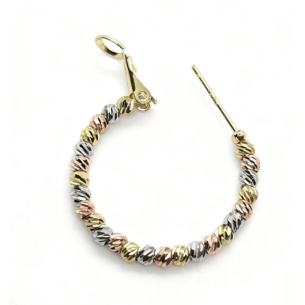 Elegante Retro-Gold-Creolen für Damen - Groß, Übertrieben, Hochwertiger Europäisch-Amerikanischer Stil