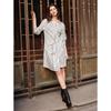 ELLE French Striped Shirtdress