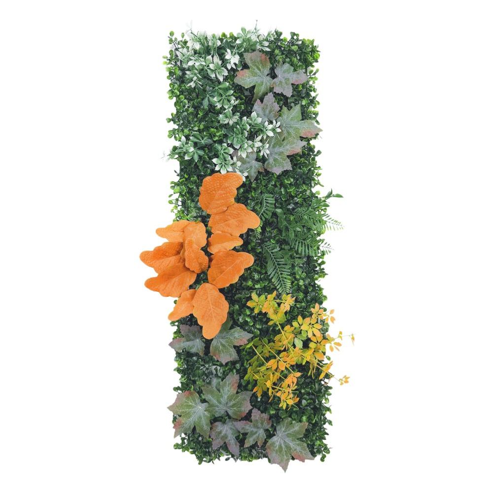 Flower Artificial Eucalyptus Carpet DIY Simulation Maple Plant Sheet Living Room