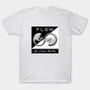 T Shirt Women Flow Life Is Easier That Way Harajuku Print Kawaii Tshirt Summer Short Sleeve Female T-Shirt Top Tee