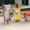 Rotating Cat Cat Paper Model Home Decoration Kitten Paper Model 3D Folding Paper Cat  For Children