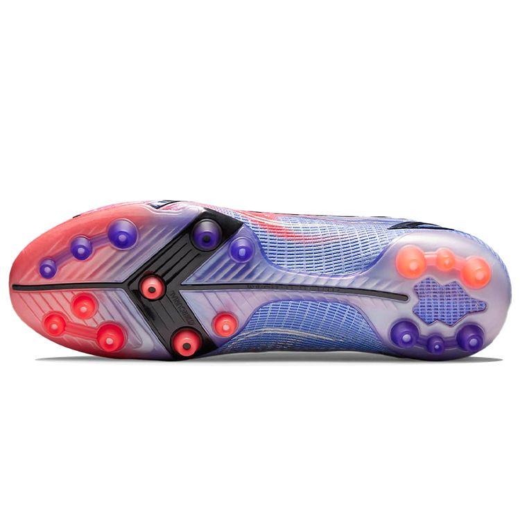Nike Kylian Mbappé X Mercurial Superfly 8 Elite AG Flames Unisex Sneakers Purple Light-Thistle Indigo-Burst DJ3973-506