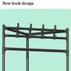 Corner Coat Rack 2/3 Layer Metal Material Durable Integrated Racks Bedroom Household Storage Rack Modern Simple Clothing Shelf