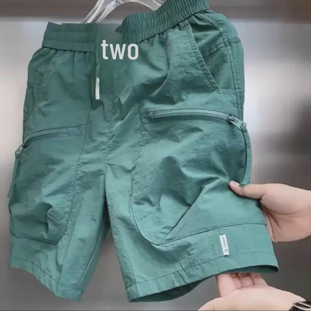 Men's Trendy Loose-Fit Summer Shorts - Lightweight, Large Size, Niche Design Casual Sportswear