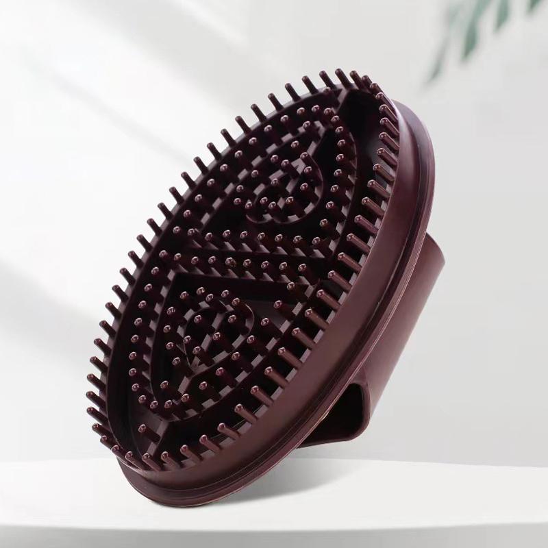 Set Of 2 Brown Massage Brushes For Body Meridian Weight Loss At Home Beauty Salon