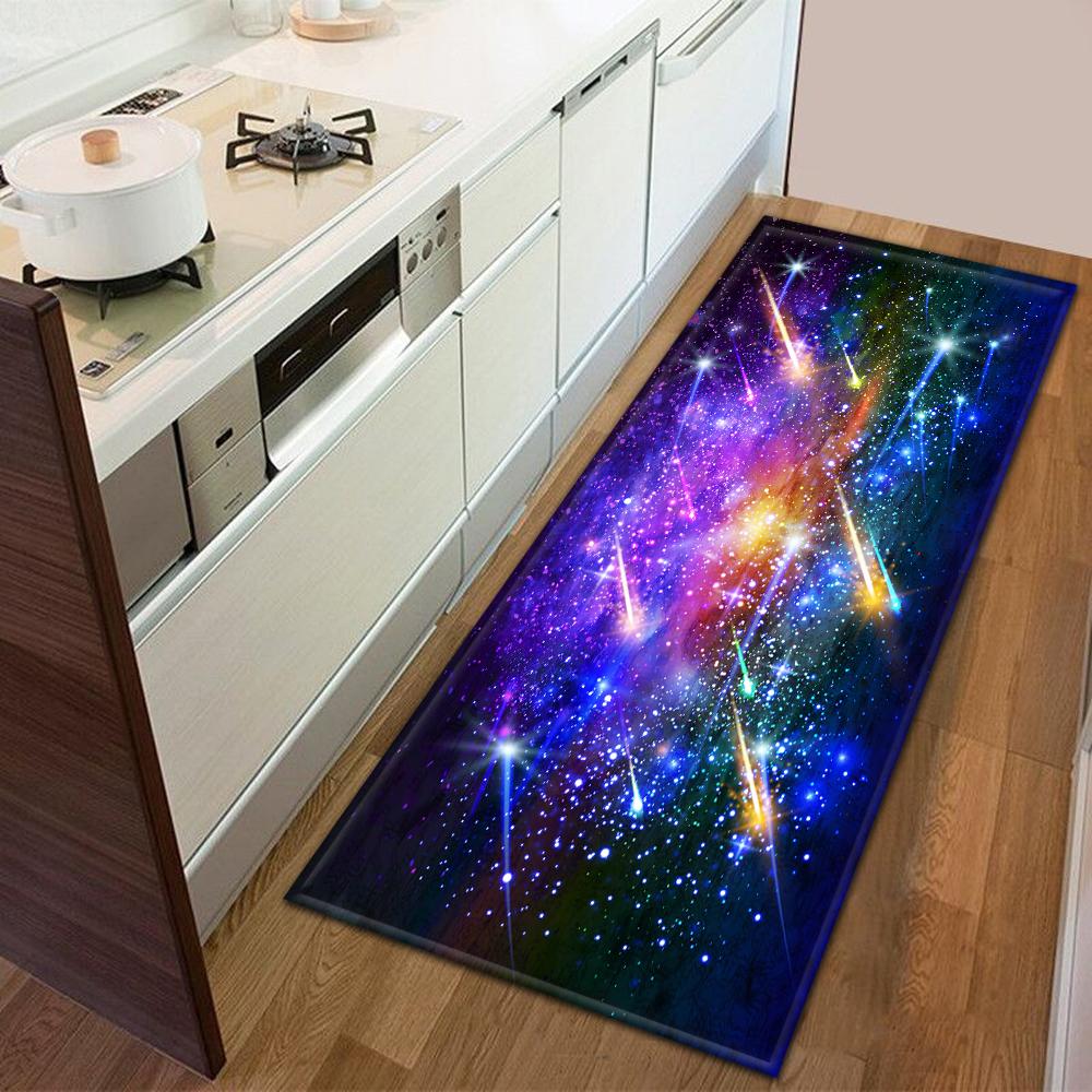 Kitchen Door Mat Bedroom Carpet Non-slip Floor Balcony Corridor Long Carpet Bedside Living Room Floor Mat