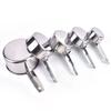 5Pcs Measuring Cups 30ml 60ml 80ml 125ml 250ml Stainless Steel Measuring Spoon Cup Tableware Kitchen Baking Tools