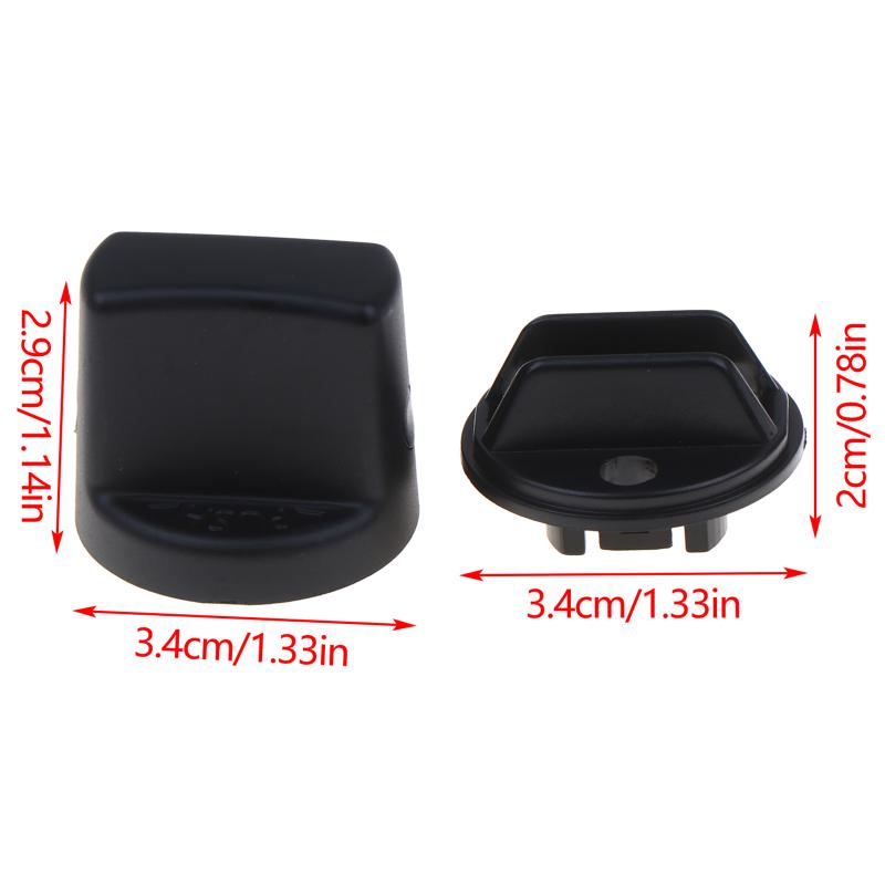 2 Pcs Ignition Start Switch Knob Cap & Insert For Keyless Lancer Outlander 4408A167 4408A031