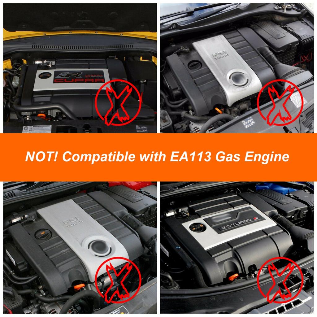 Car Cold Air Intake Pipe Kit For Volkswagen Golf MK6 GTI Passat CC B6 B7 Scirocco Jetta EOS 1.8T 2.0 TSI EA888 Gen2 Gas Engine