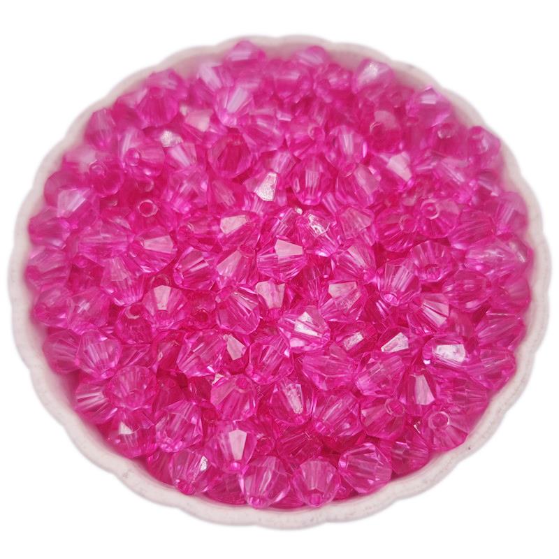 

20-200 шт. 5-10 мм акриловые прозрачные алмазные бусины для изготовления ювелирных изделий 5mm 200Pcs розы красного