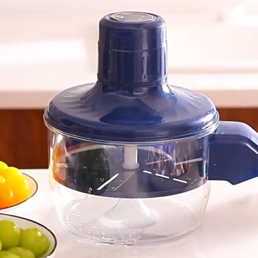 Home Kitchen Peeler Electric Grape Peeling Machine High-Speed Fruit Skin Remover Rechargeable Home Commercial Peeler (Blue,10KG/H) синий