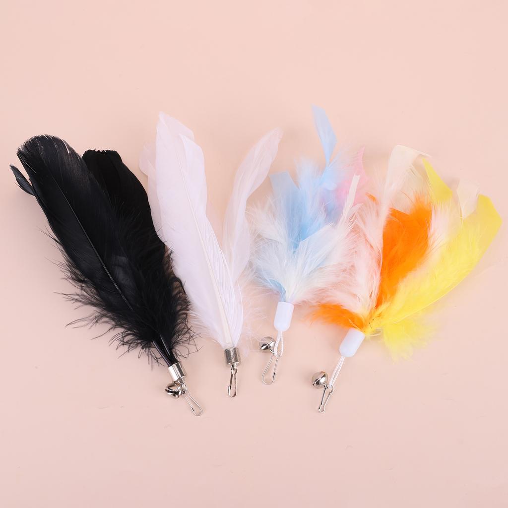 13Pcs Interactive Cat Toy Set Suction Cup Teaser Stick Detachable 22LBS Strong Suction Handfree Feather Toy for Cat Training