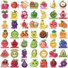 50 Cartoon Cute Fruit Doodle Stickers Decorate Guitar Notebook Suitcase DIY Waterproof