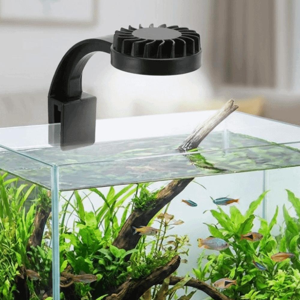 High Brightness LED Fish Tank Light USB Charging Fish Clip Light Aquatic Plant Lighting