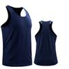 Male Running Vest Sleeveless Jacket Compression Shirt Quick Drying Sports Singlet Fitness Gym Training Tank Tops M L XL XXL 3XL 4XL