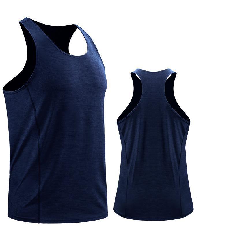 Male Running Vest Sleeveless Jacket Compression Shirt Quick Drying Sports Singlet Fitness Gym Training Tank Tops M L XL XXL 3XL 4XL