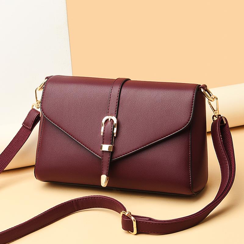 Bag Women's Messenger Bag 2025 New Fashionable Middle-aged Mother Bag Versatile Temperament Trendy Women's Underarm Bag Shoulder Bag