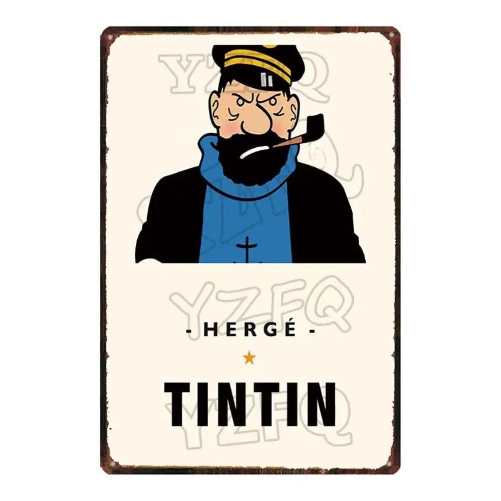 Retro Anime Metal Tin Sign Wall Art 20x30cm