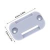 1Set Caravan Ladder Bracket Base Grey Plastic Bunk Ladder Bracket Kit For Titta Swift Coachman Caravan Motorhome Rv Accessory