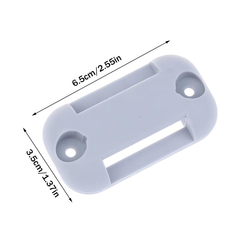 1Set Caravan Ladder Bracket Base Grey Plastic Bunk Ladder Bracket Kit For Titta Swift Coachman Caravan Motorhome Rv Accessory