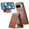 EUCAGR Wireless Charging Wallet Phone Case For Google Pixel 10A 9 9Pro XL 8A 8Pro 7A 7 Pro Card Holder PU Leather Magnetic Cover