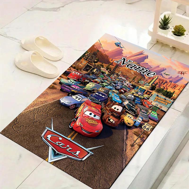 Custom 1Pc Cars Movie Poster Theme Rug Office Carpet Indoor Outdoor Entrance Doormat Nonslip Soft And Comfortable Living Room D9169