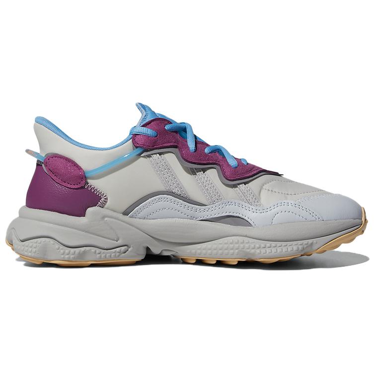 adidas Originals Ozweego Series Fabric Synthetic Leather Slip Resistant Shock Absorbing Durable Breathable Low Top Sports Casual Shoes FX6107