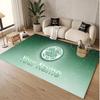Personalized Crystal Velvet Carpet Celtic FC Pattern Non Slip Floor Rug