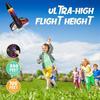 Children Rocket Launcher Toy with Parachute Self Launching Motorized Space Rocket Toys Outdoor Launch Game for Boys Kids