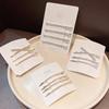 2/3/4PCS  X-shaped Hair Clips Shiny Rhinestone Fashionable Small Hair Clips Fringe Decorative Clips Ringe Decorative Clips