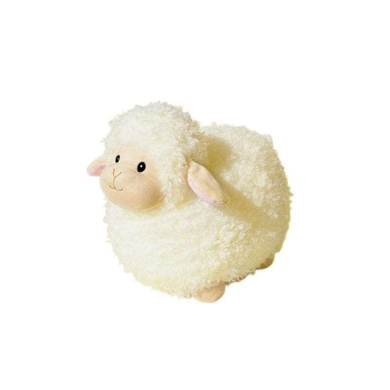 Small Sheep Plush Toy With Bell Soft Stuffed Animal For Kids Gift And Play