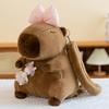 Fashionable Capybar Plush Toys Girls' Crossbody Bag for Girlfriends To Hold Flowers and Kapi Backpack Activity Gift Handbag