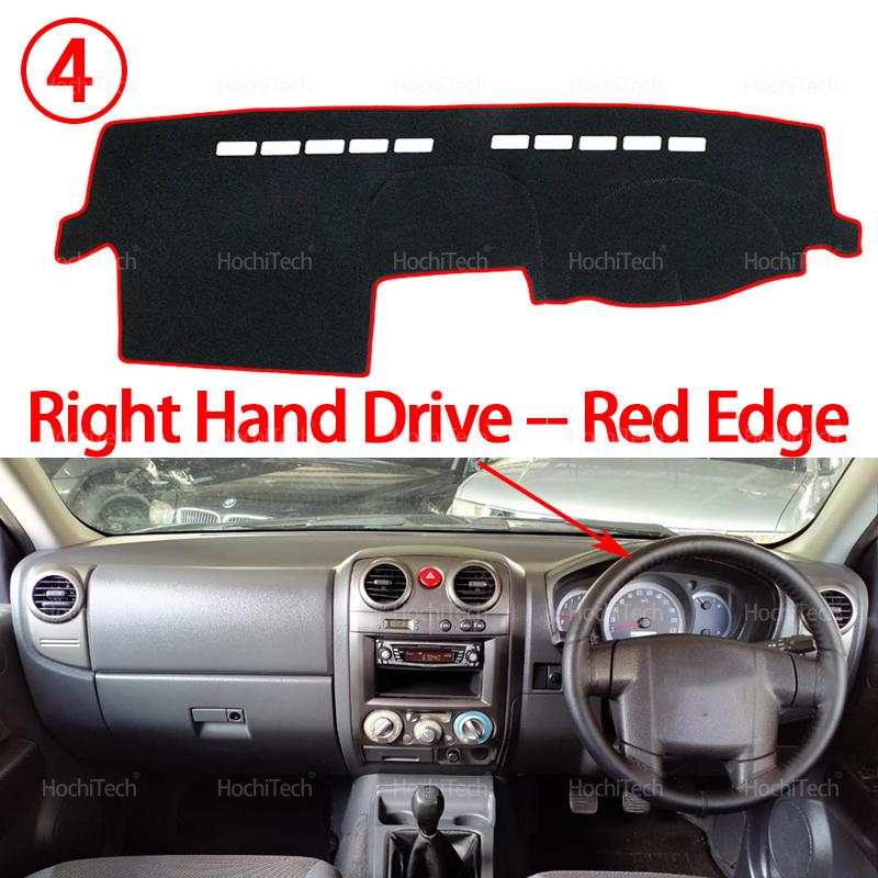 Armaturenbrett Abdeckung Pad Auto Anti-UV Matte Sonnenschutz Dashmat Teppich Dash für Isuzu D-Max LUV Colorado Rodeo KB LB Canyon 2002~2011 RA RC
