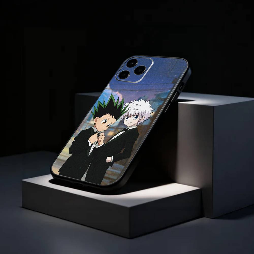 

Гон и Киллуа Hunter x Hunter Чехол для телефона Силиконовый Мягкий Для IPhone 17 16 15 14 13 12 11 X XR Plus Pro Max Plus iPhone17promax