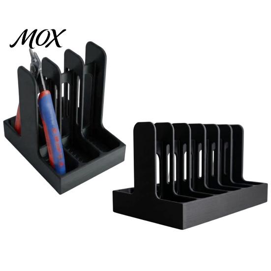 Diagonal Pliers Storage 3D Printed Gridfinity Organizer, Vertical 3/6 Slot Plier Holder Rack, Manual Tool Organizer Desktop Tray for Needle