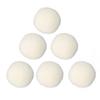 6 Pcs Wool Drying Balls High Density Adsorb Impurities Reduce Static Electricity Laundry Wool Balls