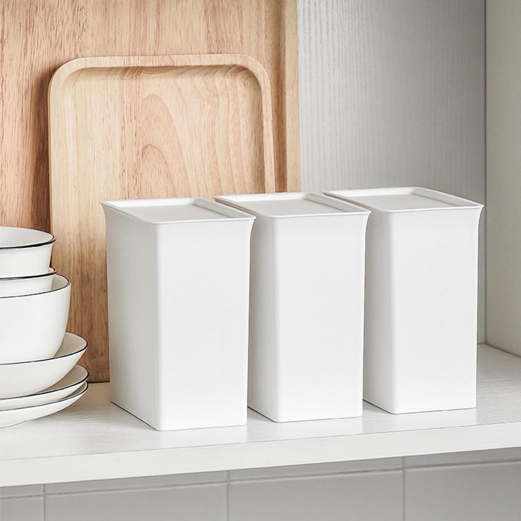 Laundry Detergent Storage Box Space Saving Laundry Pod Organization Holder with Lid for Home Laundry