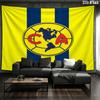America Football Club Wall Tapestry Aesthetic Wall Hanging Printed Fabric Blanket Decorative Tapestries for Bedroom Living Room Home Decor