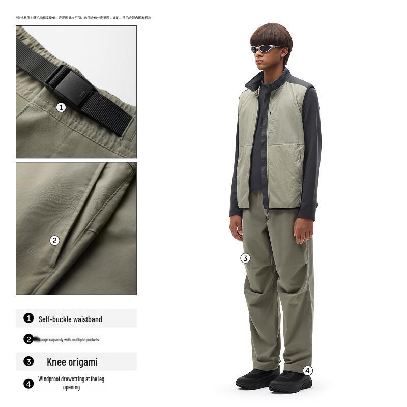 Bananain Herren 505Proof Weitbeinige Tech-Hose