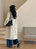 Women's High-End Double-Sided Wool Coat with Stand Collar - 2026 Autumn/Winter Collection