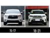 Compatible Front and Rear Bumper Guards for Toyota Highlander (09-12, 15-18 Models)