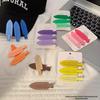 Frosted Colored Bangs Hair Clip for Girls - BB Side Clip Hair Accessory