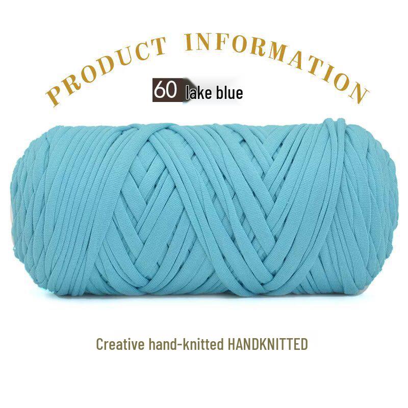 200g High Elastic Cloth Strip Yarn for DIY Weaving: Crochet Blankets, Floor Mats, Storage Baskets & More